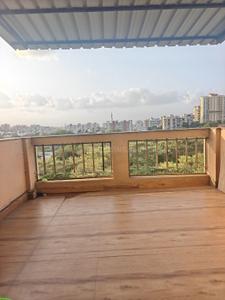 Balcony Image of 1050 Sq.ft 2 BHK Apartment / Flat for rent in Kumar Surakasha Cooperative Housing Society, Kondhwa Pune for Rs. 24000