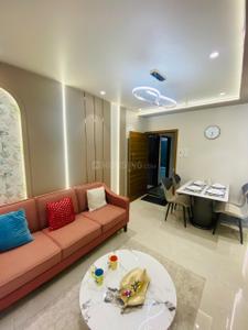 Hall Image of 850 Sq.ft 2 BHK Apartment / Flat for sale in Unique Poonam Sky City Phase II, Virar West Virar for Rs. 5400000