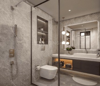 Image of 1050 Sq.ft 2 BHK Apartment / Flat for sale in Kolshet, Thane for Rs. 12000000