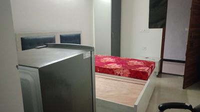Bedroom Image of 260 Sq.ft 1 RK Builder Floor for rent in Sanjay Gram, Sector 13 Gurgaon for Rs. 14000