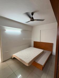 Bedroom Image of 1215 Sq.ft 3 BHK Apartment / Flat for rent in Zen Indraprastha by Pratham, Mahalakshmi Layout Bengaluru for Rs. 65000