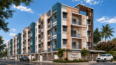 Image of 875 Sq.ft 2 BHK Apartment / Flat for sale in Nesapakkam, Chennai for Rs. 8312500