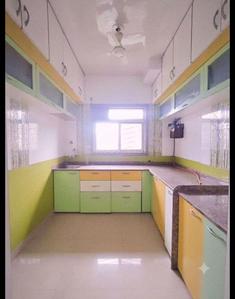 Kitchen Image of 680 Sq.ft 1 BHK Apartment / Flat for sale in Thane West Thane for Rs. 8700000