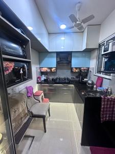 Kitchen Image of 1500 Sq.ft 3 BHK Apartment / Flat for rent in Rachana Nakshatra Rohini, KT Nagar Nagpur for Rs. 30000