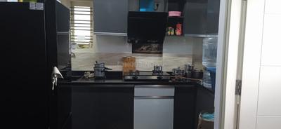 Kitchen Image of 980 Sq.ft 2 BHK Builder Floor for rent in Annapurneshwari Nagar Bengaluru for Rs. 30000