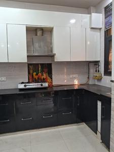 Kitchen Image of 780 Sq.ft 2 BHK Builder Floor for rent in Sector 24 Rohini New Delhi for Rs. 25000