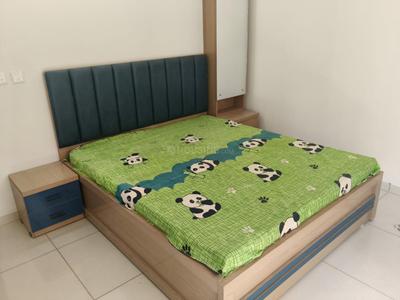 Bedroom Image of 1610 Sq.ft 3 BHK Apartment / Flat for rent in Kavisha Aer, Shela Ahmedabad for Rs. 35000