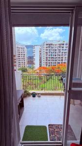 Balcony Image of 1100 Sq.ft 2 BHK Apartment / Flat for rent in Pristine Prolife, Wakad Pune for Rs. 39999
