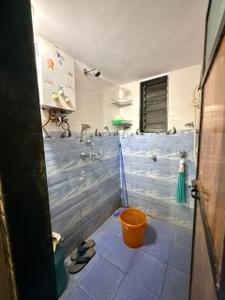 Bathroom Image of 750 Sq.ft 1 BHK Apartment / Flat for rent in Airoli Navi Mumbai for Rs. 32000