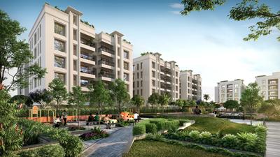 Image of 1109 Sq.ft 2 BHK Apartment / Flat for sale in Nu Tech Central Park , Iyyappanthangal, Chennai for Rs. 9100000
