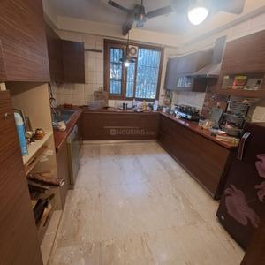 Kitchen Image of 3150 Sq.ft 4 BHK Builder Floor for rent in Geetanjali Enclave New Delhi for Rs. 200000