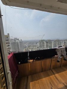 Balcony Image of 700 Sq.ft 2.5 BHK Apartment / Flat for rent in Divyansh Flora, Noida Extension Greater Noida for Rs. 37000