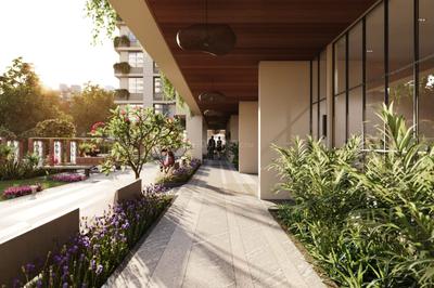 Balcony Image of 1900 Sq.ft 3 BHK Apartment / Flat for sale in Randesan Gandhinagar for Rs. 9030000