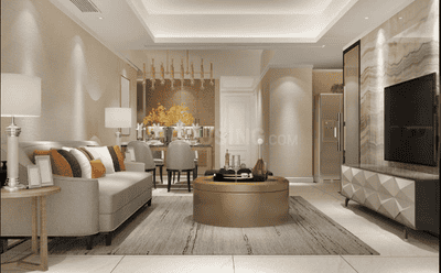 Living Room Image of 2550 Sq.ft 3 BHK Apartment / Flat for sale in Hero The Palatial, Sector 104 Gurgaon for Rs. 49000000