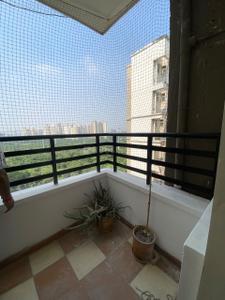Balcony Image of 1100 Sq.ft 2 BHK Apartment / Flat for rent in Stellar MI Citihomes, Omicron III Greater Noida for Rs. 22000