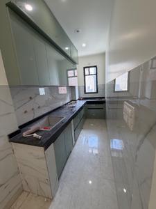 Kitchen Image of 1000 Sq.ft 3 BHK Builder Floor for rent in Hari Nagar New Delhi for Rs. 28000