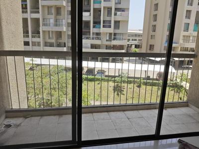 Balcony Image of 800 Sq.ft 2 BHK Apartment / Flat for rent in Skyi Star City, Dhayari Pune for Rs. 17000