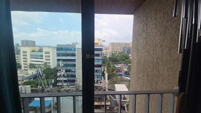 Balcony Image of 650 Sq.ft 1 BHK Apartment / Flat for sale in Arkade Prime, Andheri East Mumbai for Rs. 15600000