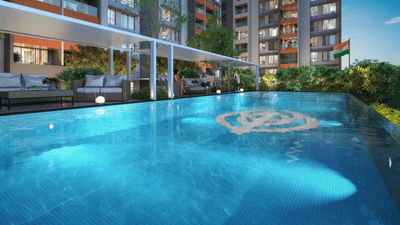 Image of 1146 Sq.ft 2 BHK Apartment / Flat for sale in Neco Park Central, Kharadi, Pune for Rs. 9000000