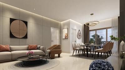 Hall Image of 1410 Sq.ft 3 BHK Apartment / Flat for sale in Nu Tech Central Park , Iyyappanthangal Chennai for Rs. 11400000