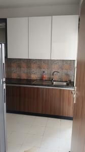 Kitchen Image of 1680 Sq.ft 3 BHK Apartment / Flat for rent in Hero Homes, Sector 104 Gurgaon for Rs. 60000