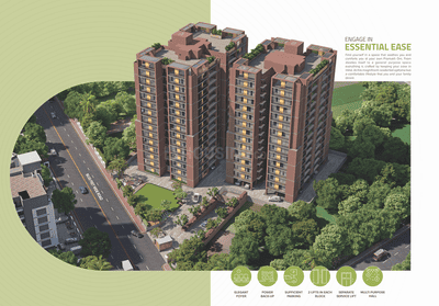 Image of 3563 Sq.ft 4 BHK Apartment / Flat for sale in Pramukh Om, Kudasan, Gandhinagar for Rs. 15840000