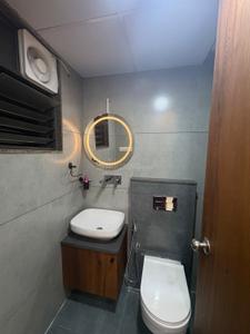 Bathroom Image of 1700 Sq.ft 3 BHK Apartment / Flat for rent in Shivanta Rigel, Tragad Ahmedabad for Rs. 40000