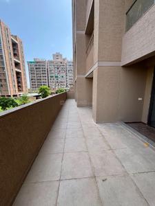 Balcony Image of 1890 Sq.ft 3 BHK Apartment / Flat for rent in Shivanta Rigel, Tragad Ahmedabad for Rs. 25000