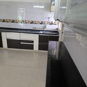 Kitchen Image of 1800 Sq.ft 3 BHK Apartment / Flat for rent in Koteshwar Ahmedabad for Rs. 25000