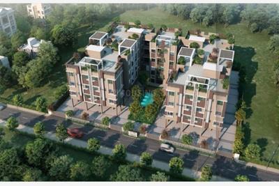 Floor Plan Image of 995 Sq.ft 2 BHK Apartment / Flat for sale in Urbana, Devidanga Siliguri for Rs. 3681500