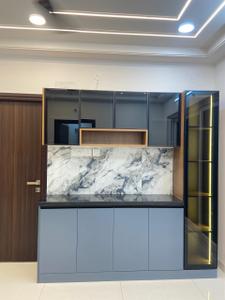 Kitchen Image of 1000 Sq.ft 2 BHK Apartment / Flat for rent in Aparna Sarovar Zicon, Serilingampally Hyderabad for Rs. 45000