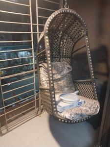 Balcony Image of 380 Sq.ft 1 BHK Apartment / Flat for sale in Malad West Mumbai for Rs. 8000000