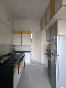 Kitchen Image of 950 Sq.ft 2 BHK Apartment / Flat for rent in Magarpatta Iris, Magarpatta City Pune for Rs. 36000