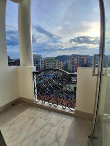 Balcony Image of 1438 Sq.ft 3 BHK Apartment / Flat for rent in Hengrabari Guwahati for Rs. 26000