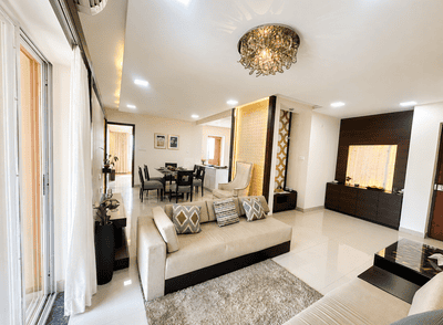 Living Room Image of 1150 Sq.ft 2 BHK Apartment / Flat for sale in Goldbricks Anandam Miraya, Kachana Raipur for Rs. 4300000