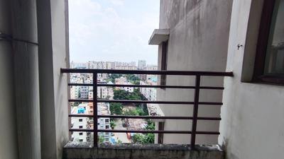Balcony Image of 1580 Sq.ft 3 BHK Apartment / Flat for sale in New Town Kolkata for Rs. 15500000