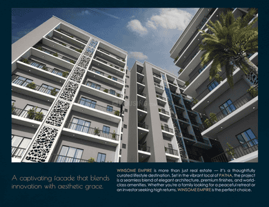 Image of 1400 Sq.ft 3 BHK Apartment / Flat for sale in Winsome Empire F G H, Danapur, Patna for Rs. 13000000