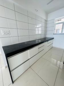 Kitchen Image of 1350 Sq.ft 3 BHK Apartment / Flat for rent in Truspace Prima Angulus, Balewadi Pune for Rs. 42000