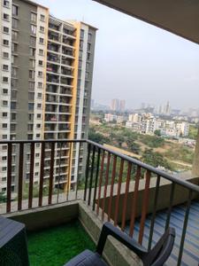 Balcony Image of 783 Sq.ft 2 BHK Apartment / Flat for rent in Shapoorji Pallonji Joyville Sensorium, Maan Pune for Rs. 36000