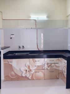 Kitchen Image of 750 Sq.ft 2 BHK Apartment / Flat for rent in Nyati Elan, Wagholi Pune for Rs. 24000