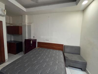 Bedroom Image of 350 Sq.ft 1 RK Studio for rent in Vijay Nagar Indore for Rs. 14999