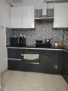 Kitchen Image of 900 Sq.ft 2 BHK Builder Floor for rent in Freedom Fighters Enclave New Delhi for Rs. 39000