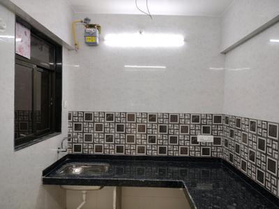 Kitchen Image of 550 Sq.ft 1 BHK Apartment / Flat for rent in Kavya Residency, Kasarvadavali Thane for Rs. 17000