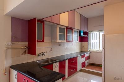 Kitchen Image of 1200 Sq.ft 2 BHK Apartment / Flat for rent in Halasuru Bengaluru for Rs. 52000