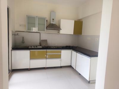Kitchen Image of 760 Sq.ft 1.5 BHK Apartment / Flat for rent in Long Island, Charholi Budruk Pune for Rs. 19000
