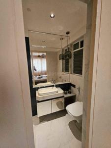 Bathroom Image of 700 Sq.ft 1 BHK Apartment / Flat for rent in Gulmohar Queenstown, Kharadi Pune for Rs. 12000