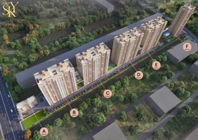 Image of 1281 Sq.ft 2 BHK Apartment / Flat for sale in Shaligram Sky, Ravet, Pune for Rs. 7850000