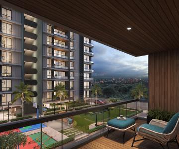 Balcony Image of 3160 Sq.ft 4 BHK Apartment / Flat for sale in Parvat Patiya Surat for Rs. 14254760