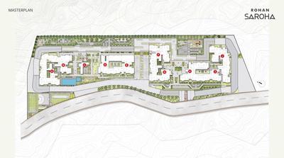 Image of 1129 Sq.ft 2 BHK Apartment / Flat for sale in Rohan Saroha, Bhugaon, Pune for Rs. 7800000