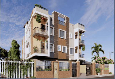 Image of 1084 Sq.ft 3 BHK Apartment / Flat for sale in Lal Ganesh, Guwahati for Rs. 4878000